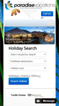 Mobile Screenshot of paradisevacations.co.uk